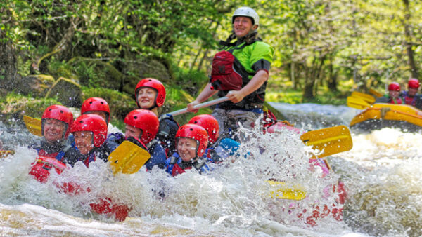 Shop the Exclusive White Water Rafting Adventure for Two in Wales