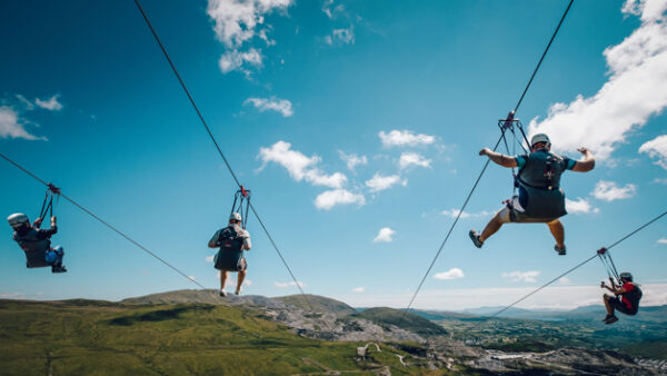 Shop the "Fly the Phoenix" Experience: The World's Premier High-Speed Seated Zip Line Adventure at Zip World for Duos - Image 2