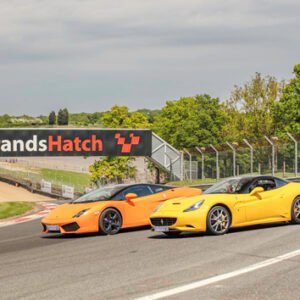 Shop the Exhilarating Double Supercar Experience at Brands Hatch