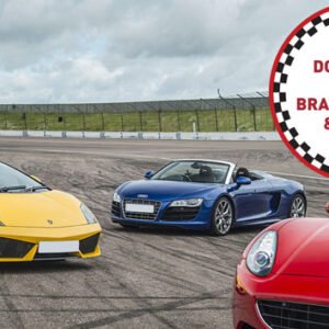 Shop the Junior Triple Supercar Driving Experience at Premier UK Race Tracks