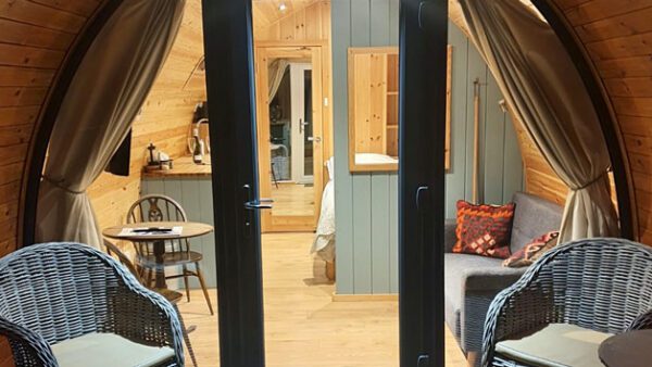 Shop for a Tranquil Two-Night Glamping Experience at The Quiet Site Holiday Park in a Cabin for Two - Image 2