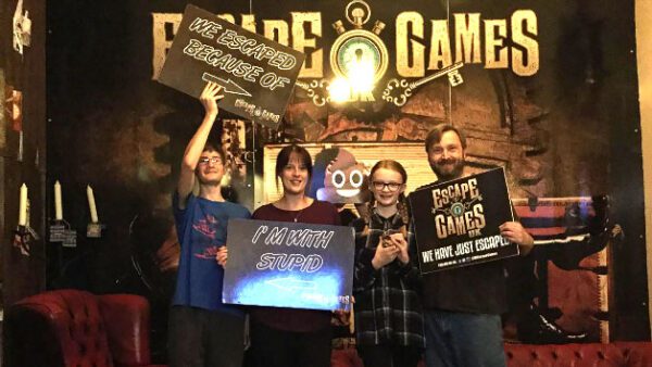 Shop: Entry Pass for Four to UK Escape Games - An Engaging Escape Room Experience