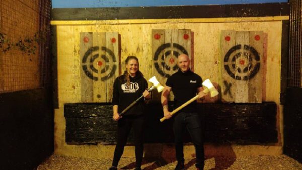 Shop the Axe Throwing Experience for Couples at Black Axe Throwing Co - Image 2