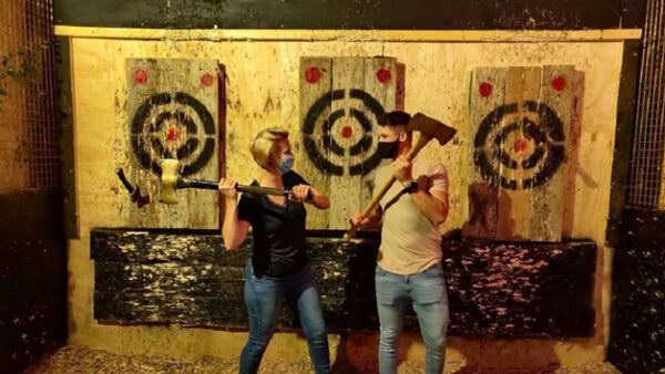 Shop the Axe Throwing Experience for Couples at Black Axe Throwing Co - Image 3