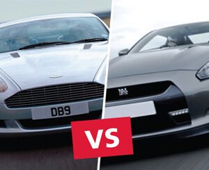 Shop the Aston Martin vs. Nissan GT-R Ultimate Driving Experience Package