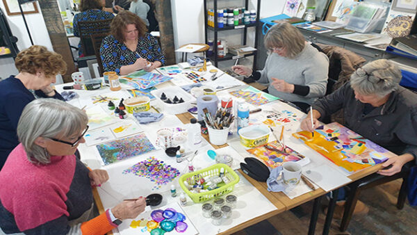 Shop the "Creative Duo Package": 3-Hour Painting and Drawing Workshop for Two at Lyndene Art Studio - Image 4